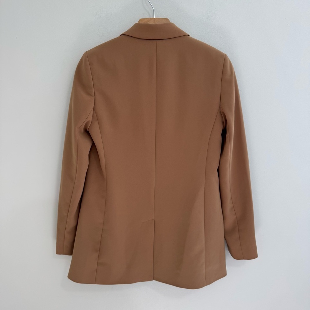Express Tan Longline Blazer - Picture 3 of 5